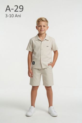 CMK Set copii 3–10 ani cu șort și emblemă „CMK New Model”