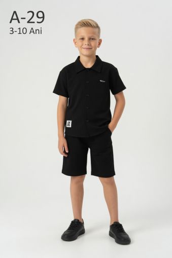 CMK Set copii 3–10 ani cu șort și emblemă „CMK New Model”