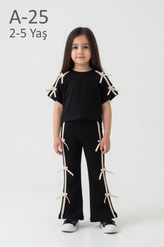 DECO Set fete 2–5 ani cu fundiță