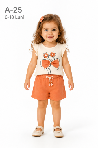 MY BELLA Set bebeluși 6–18 luni cu imprimeu floral