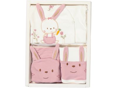 Set de 5 Nou-Născut Brodat Baby Zuhu Tavsan A51