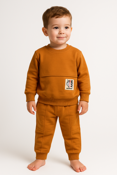 Costum Chocukcha din bumbac pieptănat pentru băieți, 2-3-4-5 ani A52