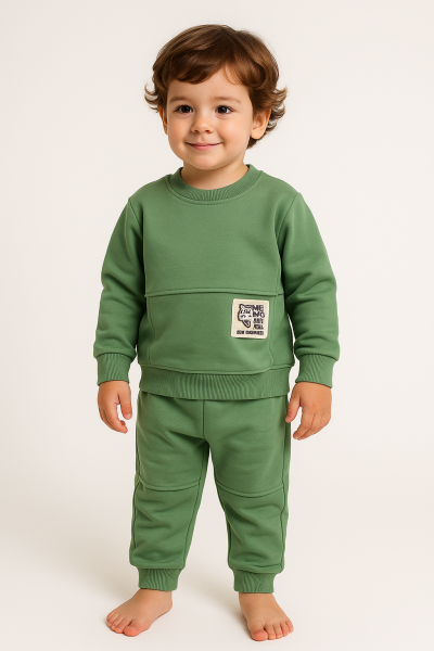 Costum Chocukcha din bumbac pieptănat pentru băieți, 2-3-4-5 ani A52