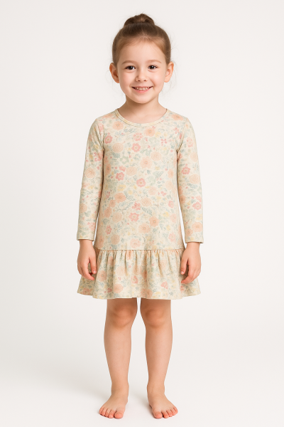 Rochie de sezon Mukko pentru fete, 6-7-8-9-10 ani A38