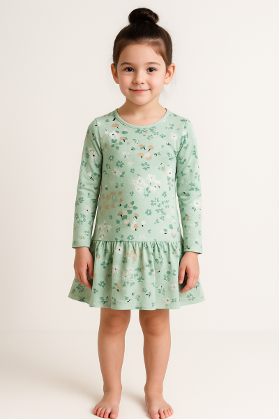 Rochie de sezon Mukko pentru fete, 6-7-8-9-10 ani A38