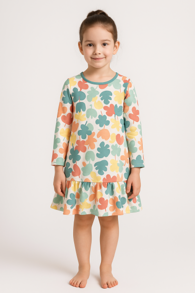 Rochie de sezon Mukko pentru fete, 6-7-8-9-10 ani A38