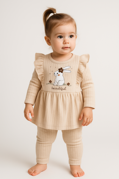 Set Milk Baby pentru fetițe 6-9-12-18-24 luni A44