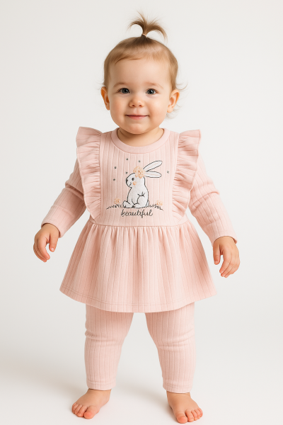 Set Milk Baby pentru fetițe 6-9-12-18-24 luni A44