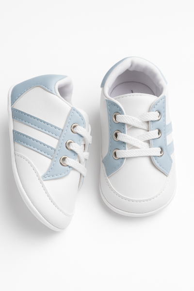 Baby Pattini Pantofi sport cu dungi pentru bebeluși  3-6-9-12 luni A32