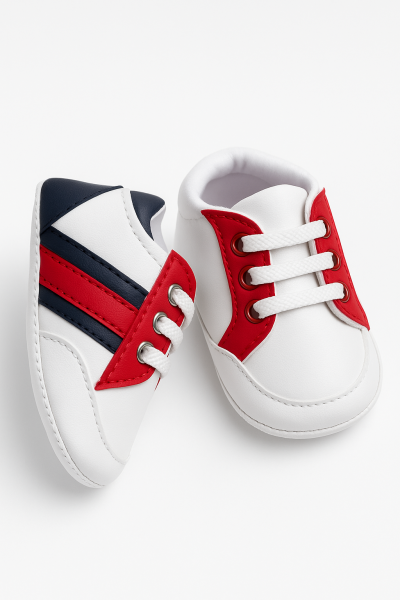 Baby Pattini Pantofi sport cu dungi pentru bebeluși  3-6-9-12 luni A32