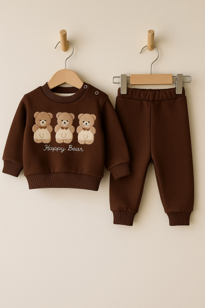 ÇITIR SET DE TREI URSULEȚI 6-9-12-18 LUNI A36