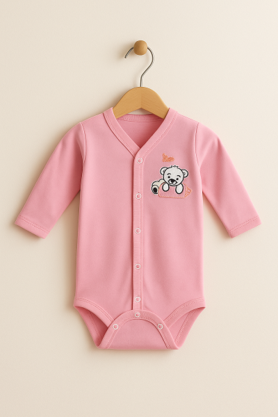 POYRAZ URSULET NOU-NĂSCUT 0-3 LUNI CU STICLĂ BRODATĂ BADI A7