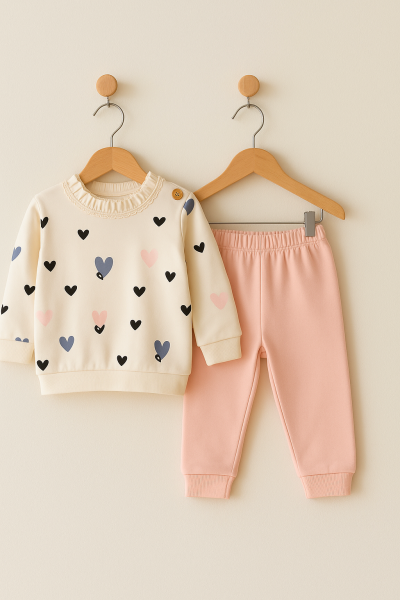 SET KARACON 6-9-12-18 LUNI FETIȚĂ CU INIMĂ A24