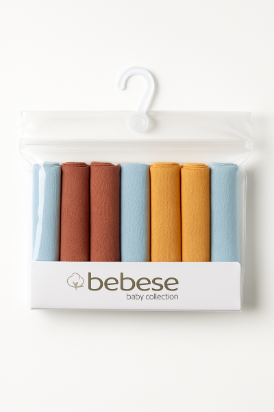 Șervețele umede pentru bebeluși în cutie, pachet de 7 A10