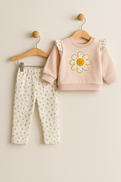 SET BRODAT ANNORA CU MARGARETE SOARE PENTRU 3-6-9-12 LUNI A27