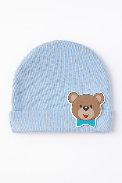 PĂLĂRIE URSULEȚ DE PLUȘ DRĂGUȚ NEWWORLD 3-6-9 LUNI A6