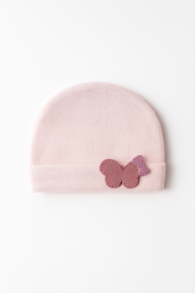 PĂLĂRIE DRĂGUȚĂ CU FORMĂ DE FLUTURI NEWWORLD, 3-6-9 LUNI A6