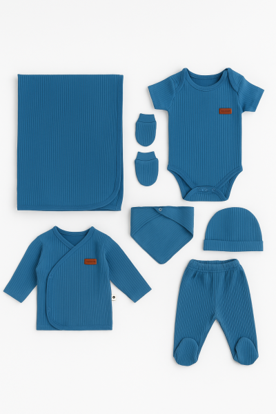 Set body Cho Kids pentru bebeluși 0-3 luni, 7 piese A44