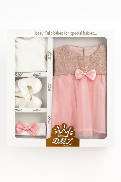 Set botez fetiță 0-3 luni A50