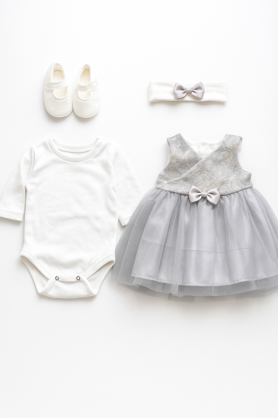 Set botez fetiță 0-3 luni A50