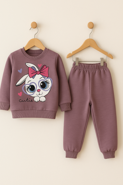 SET AYBEYCE IEPURI CU FUNDĂ PENTRU 1-2-3-4 ANI A24