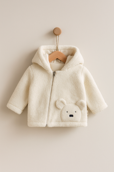 JACHETĂ DE URSULEȚ DE PLUȘ PENTRU COPII 1-2-3 ANI A33