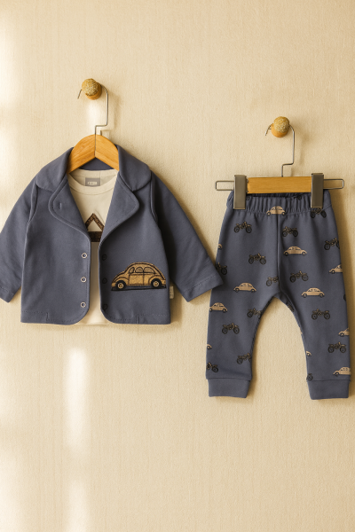 SET GEACĂ AUTO BEBELLOVE 0-3-6-9 LUNI A29