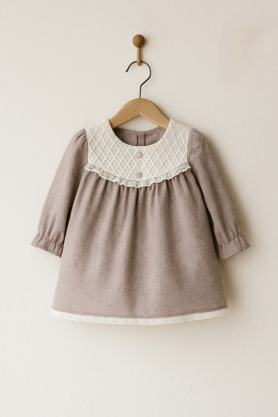 ROCHIE MYMIO DIN DANTELĂ PENTRU FETIȚE 6/24 LUNI A69