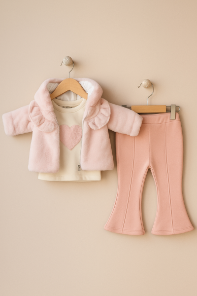 SET 3 PIESE GEACĂ DE PLUȘ HIPPIL 6/18 LUNI A75