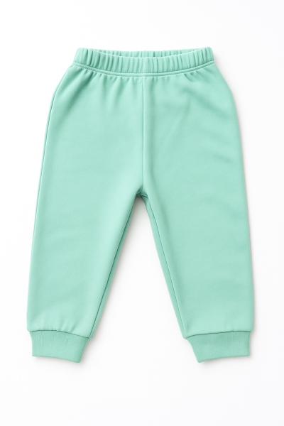 Pantaloni din bumbac pieptănat pentru copii 0-3-6-9 luni 10