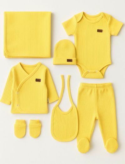 Set body Nana Baby 0-3 luni, 7 piese A44