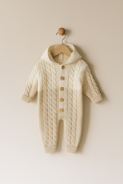 SALOPETE CU GLUGĂ MINIKAY 6-9-12 LUNI BICOLORE A29