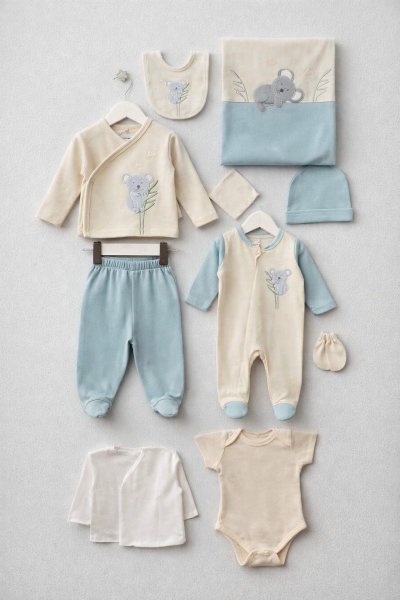 Set nou-născut Koala, 0-3 luni, cu 10 piese A90