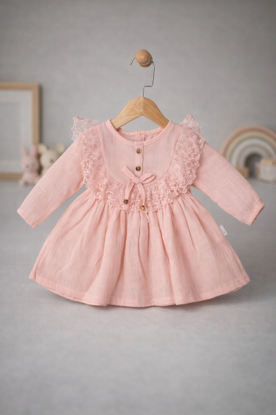 Rochie cu fundă MiniCix 9/24 luni A33