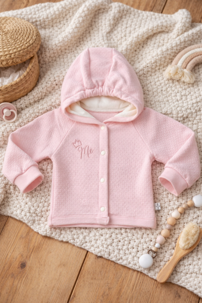 Cardigan cu glugă Gaye 0-3-6-9 luni A22