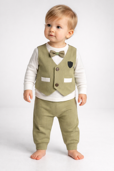 Set de 2 piese Tomofil pentru bărbați, 1-2-3 ani A22