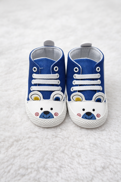 Pantofi cu model de ursuleți 3-6-9-12 luni A19