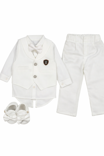 SET BOTEZ BABYLIA TUXEDO 0-3 LUNI A44