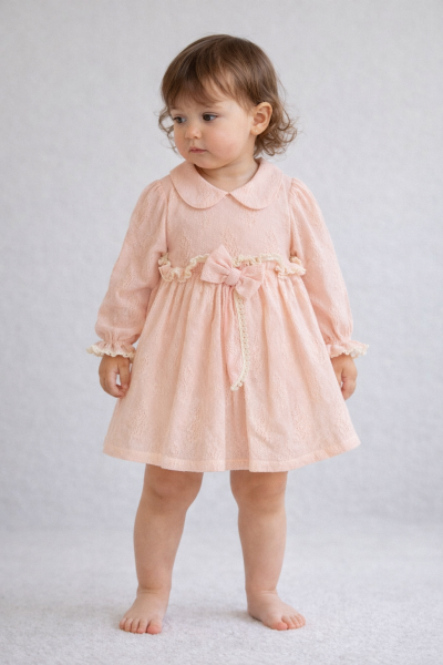 ROCHIE AMANTE 2-5 ANI DIN DANTELĂ CU FUNDĂ A66