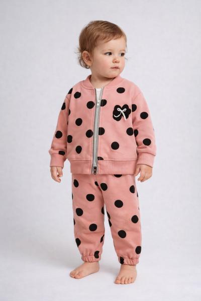  Set cardigan cu buline My Bella 6-18 luni A32