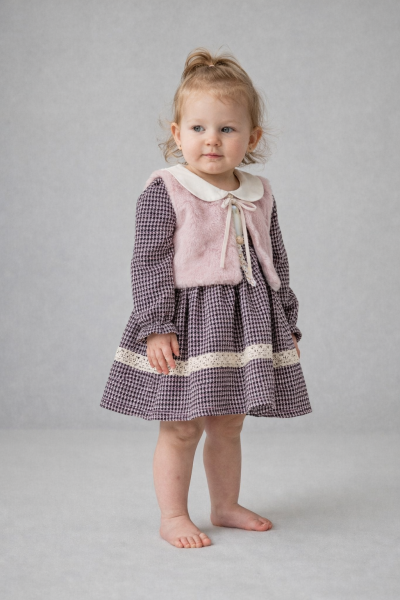 ÖZGÜL BEBE 2-5 ANI ROCHIE VESTĂ DE PLUȘ A62