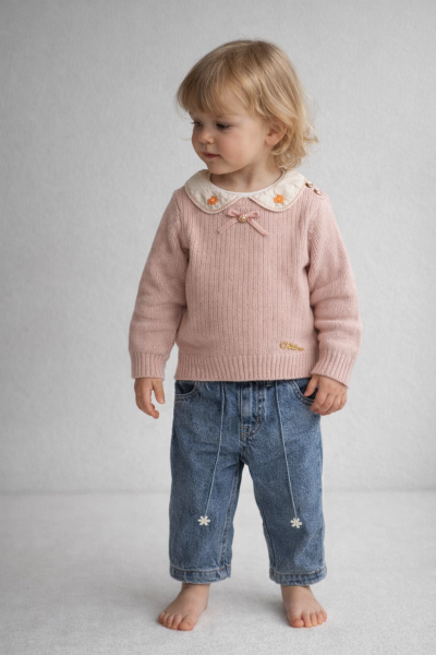 Costum tricotat Missolix 9/24 luni A110