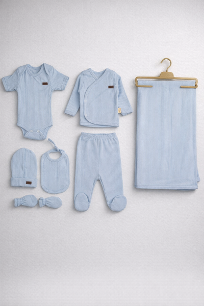 Set body Nana Baby 0-3 luni, 7 piese A44