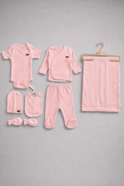 Set body Nana Baby 0-3 luni, 7 piese A44