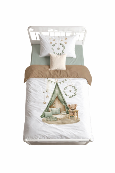 SET DE HUSA DE PILOTĂ UNISEX 100*150 CU IMPRIMATURĂ, AURIE, ÎN CUTIE A67