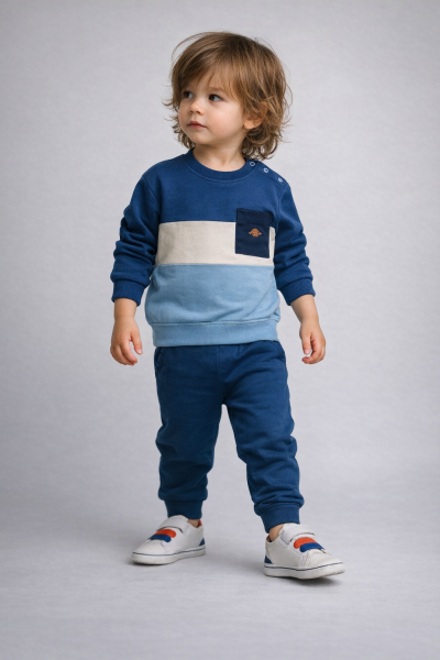 SET DE 2 ȘNURURI CU BUZUNARE BABY GO 6/24 LUNI A20