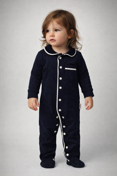 SALOPĂ BYMURAT 3/9 LUNI CU DUNGI ÎN FAȚĂ ȘI NASTURI A25