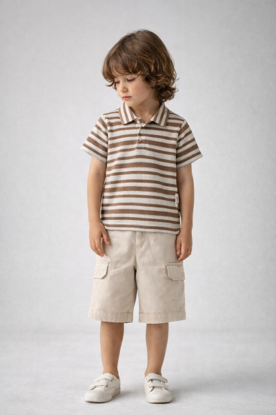 SET DOUĂ PIESE CU DUNGI COMFORT BABY 3/6 ANI A76