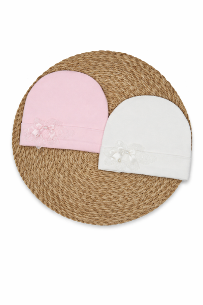 Phaselis Căciuliță pentru Bebeluși 0–6 Luni, cu Motive Florale A6