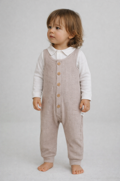 ByMurat Salopetă pentru Bebeluși 3–12 Luni cu Nasturi A28